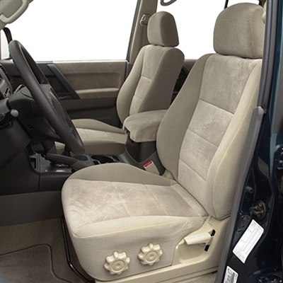 Mitsubishi Montero XLS Katzkin Leather Seats (solid front headrests, with third row seating), 2001, 2002, 2003, 2004, 2005, 2006