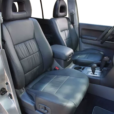 Mitsubishi Montero XLS Katzkin Leather Seats (donut front headrests, with third row seating), 2001, 2002, 2003, 2004, 2005, 2006