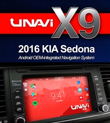 Unavi X9 Kia Sedona 2016-2018