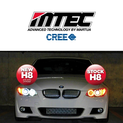 MTEC H8 6W BMW Angel Eyes LED Bulb