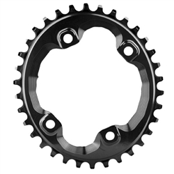 Absolute Black XT Asym 96BCD Oval Chainring