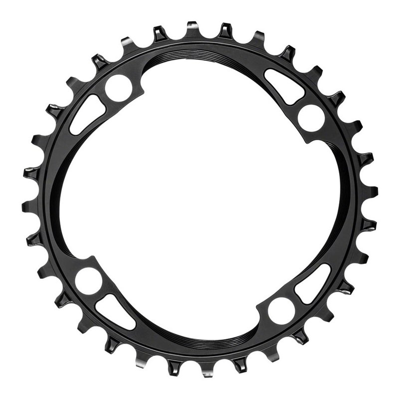 Absolute Black Round 104 BCD Chainring