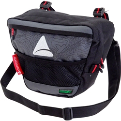 Axiom Seymour Oceanweave P4 Handlebar Bag Black/Gray