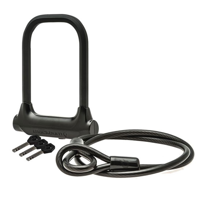 Blackburn LOCAL U-LOCK + 4' CABLE COMBO