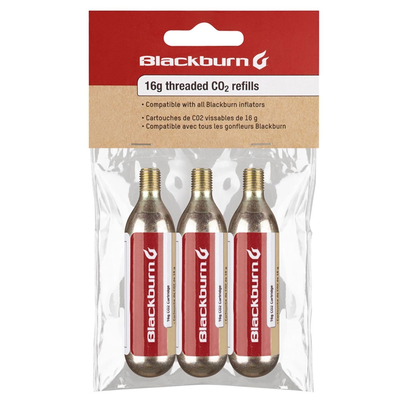 Blackburn CO2 Threaded Refills 3 pack