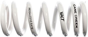Cane Creek Progressive Rate VALT Lightweight Rear Shock Spring 55mm x 400-488lbs White