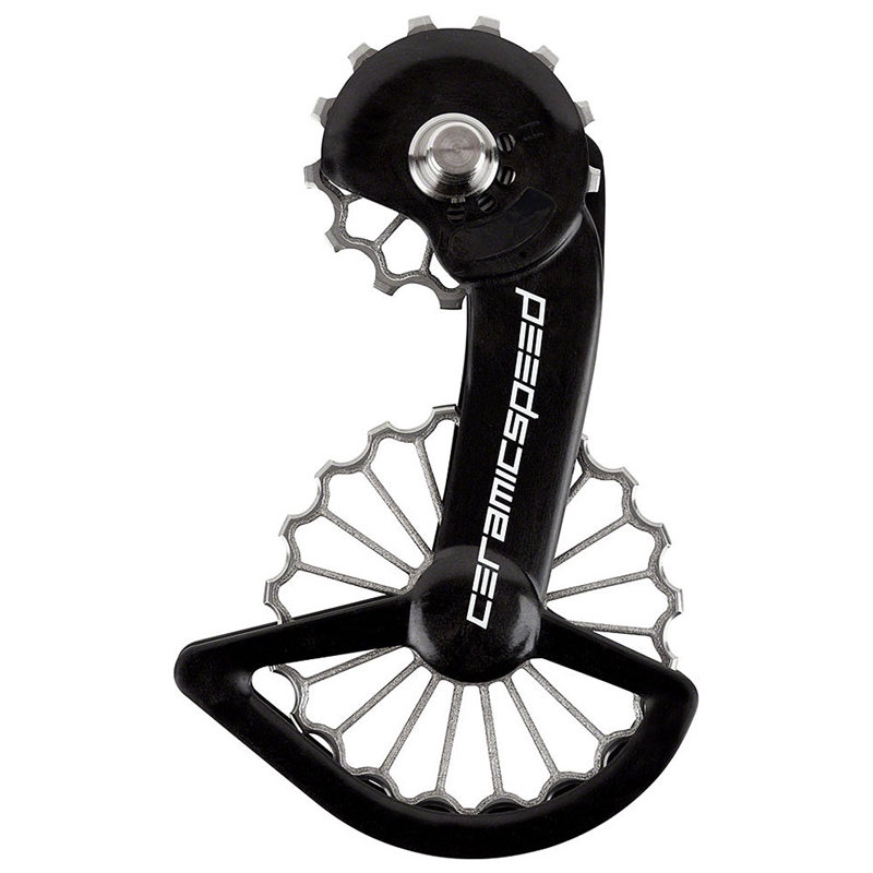 CeramicSpeed Oversized Pulley Wheel System for Shimano 9100/8000 Series Titanium Pulley Carbon Cage