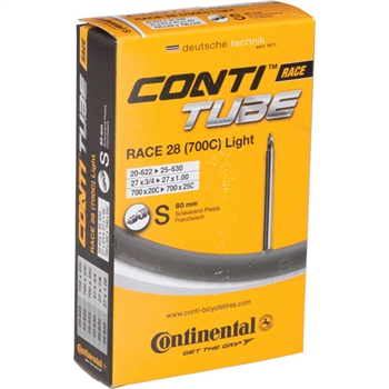 Continental 700 x 18-25mm 80mm Presta Valve Tube