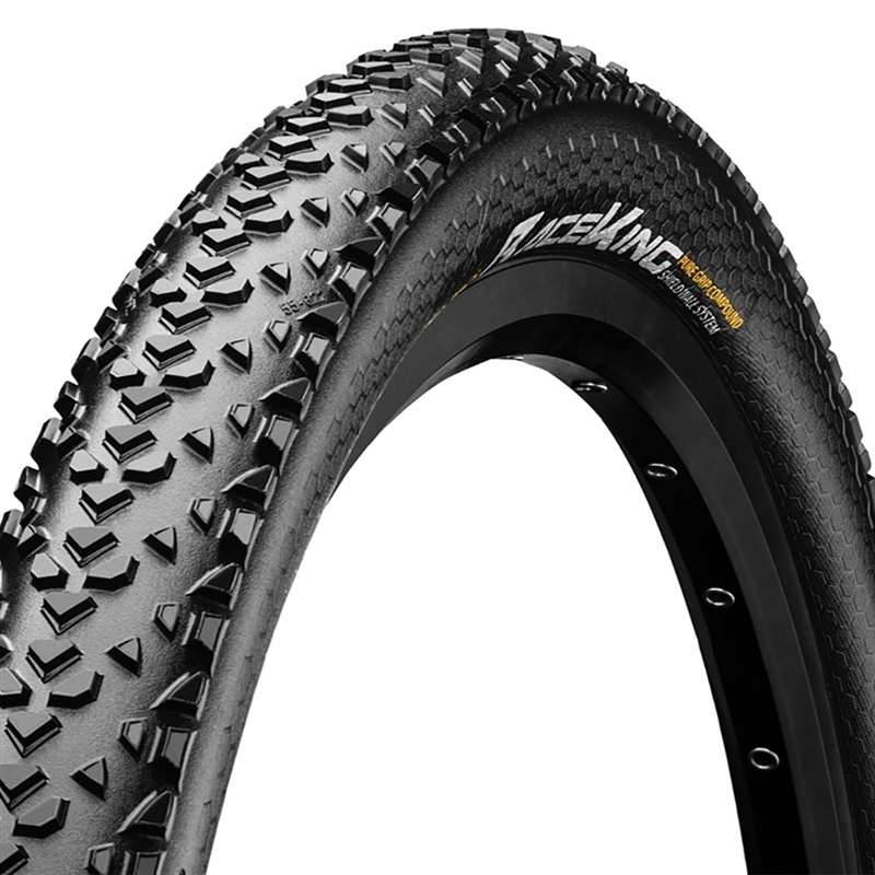 Continental Race King ProTection Folding Tire Black Chili