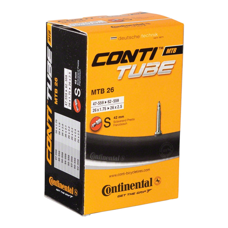 Continental 26 x 1.75-2.5 42mm Presta Valve Tube