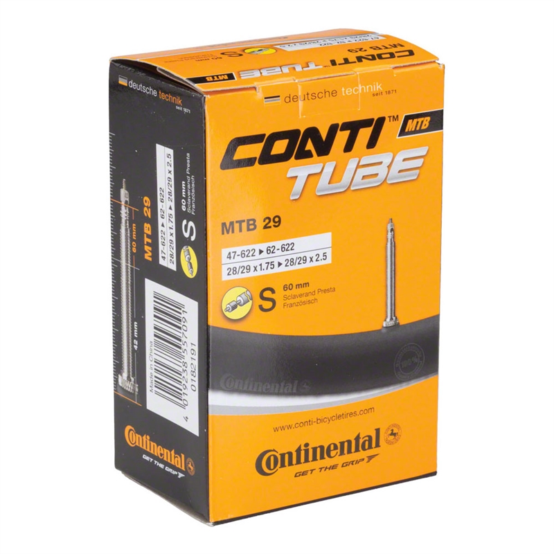 Continental 29 x 1.75-2.5 60mm Presta Valve Tube