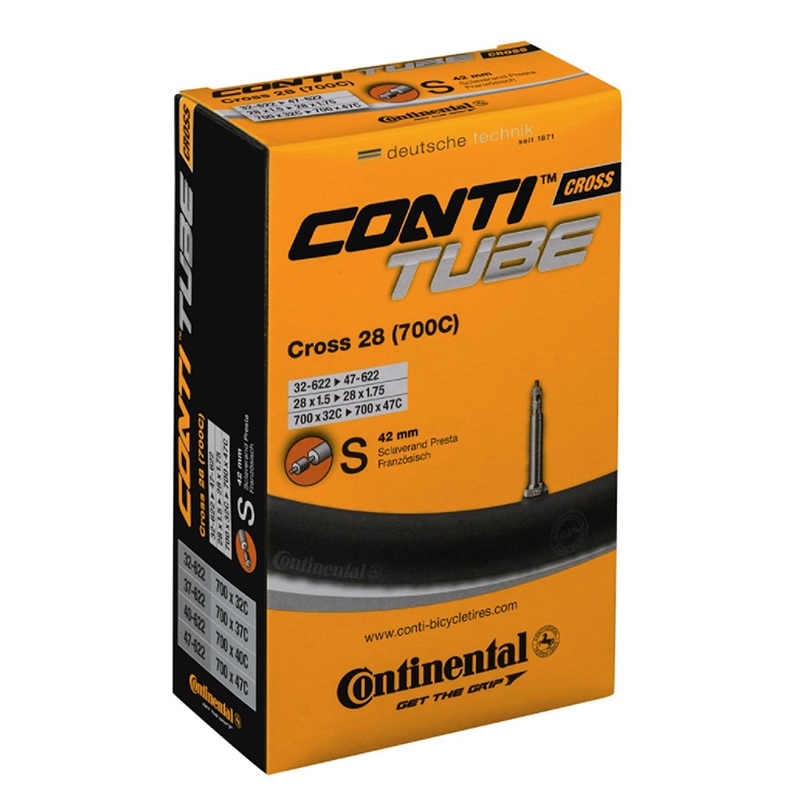 Continental 700 x 25-32 42mm Presta Valve Tube