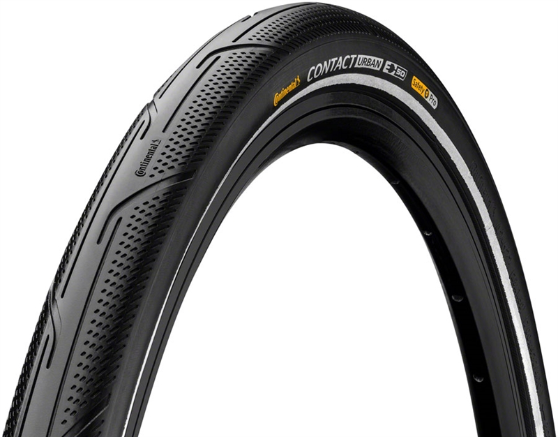 Continental Contact Urban Tire - 20" Clincher Wire Black/Reflex PureGrip SafetyPro E50