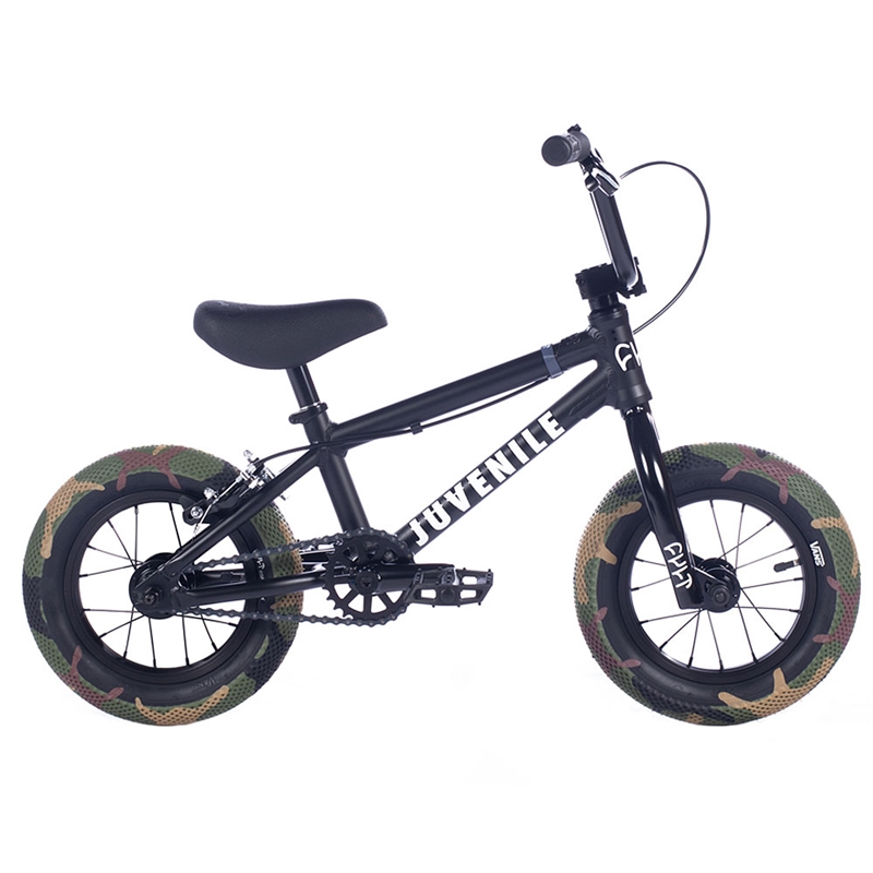 Cult Juvenile 12" BMX Bike Black