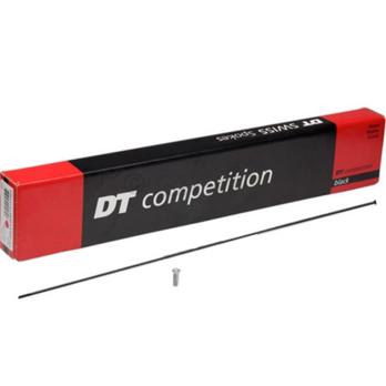 DT Competition Straight Pull Spokes Black Box of 72
