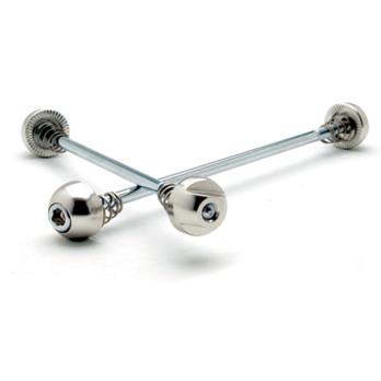 Delta AxleRodz bolt-on wheel skewers, F/R-sil