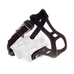 Dimension Black Toe Clip and Strap Set