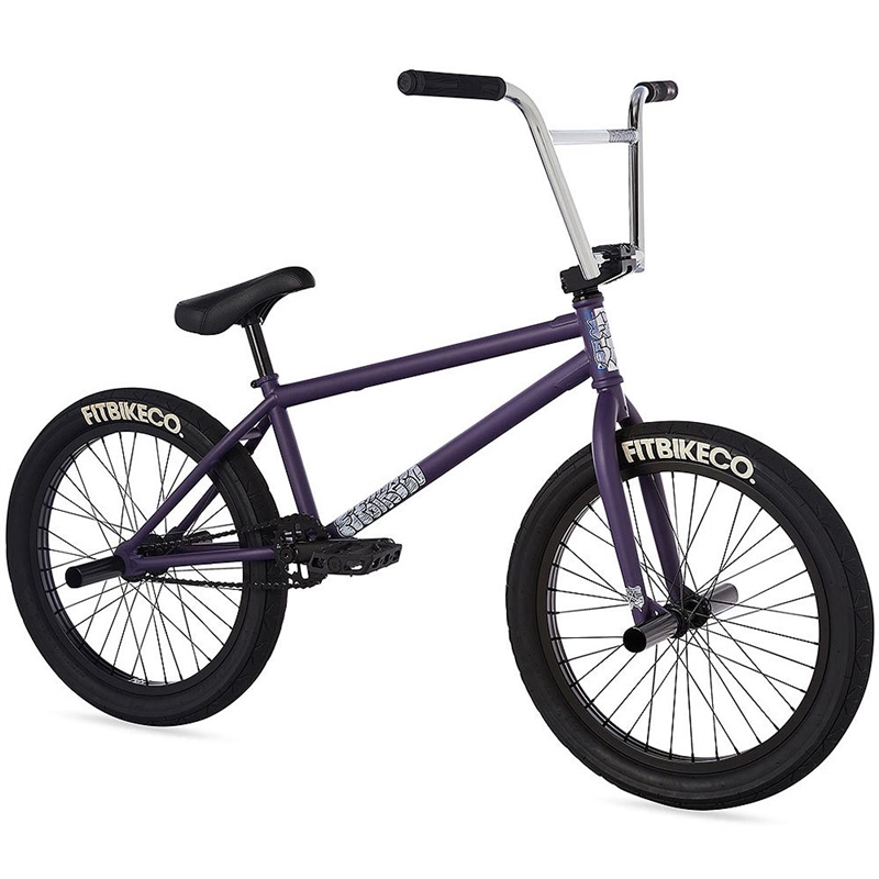 FITBIKECO STR (LG) 20.75" BMX Bike Matte Purple