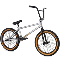 FITBIKECO STR (LG) 20.75" Free Coaster BMX Bike Matte Silver