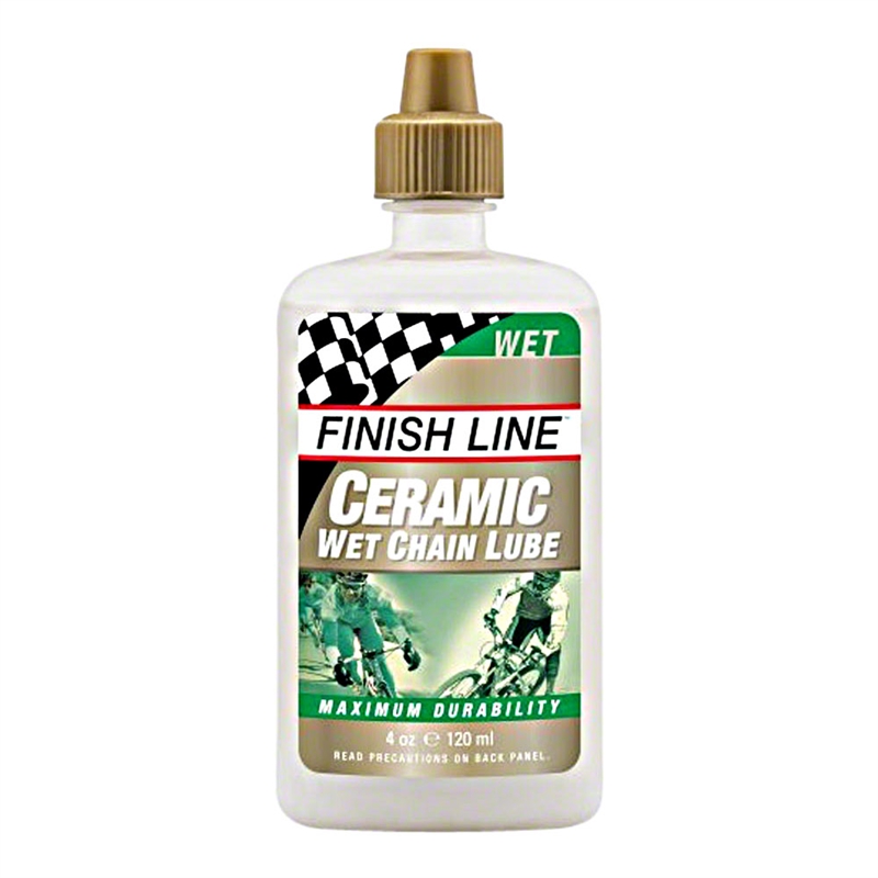 Finish Line Ceramic Wet Bike Chain Lube 4 fl oz