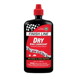 Finish Line Dry Teflon Lube w/Ceramic Technology 8oz Drip