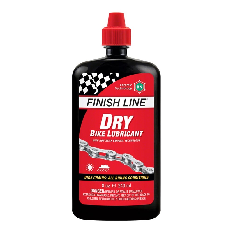 Finish Line Dry Teflon Lube w/Ceramic Technology 8oz Drip