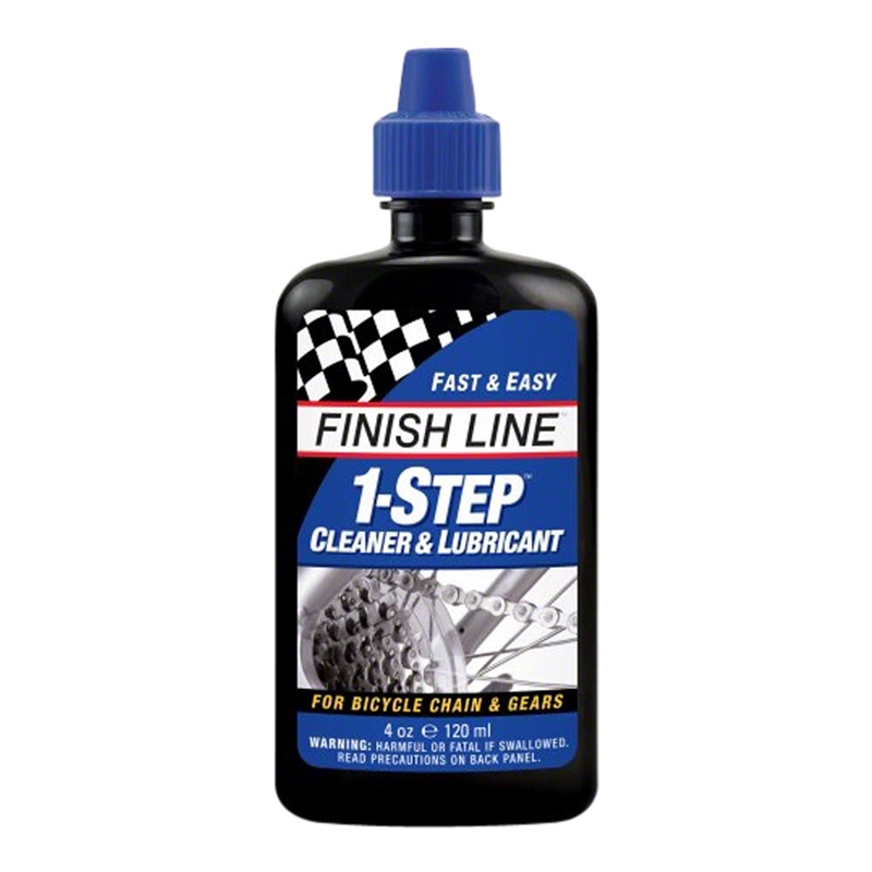Finish Line 1-Step Cleaner /Bike Chain Lube 4 fl oz