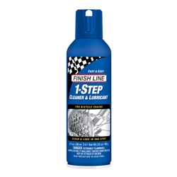 Finish Line 1-Step Cleaner /Bike Chain Lube 8 fl oz Aerosol