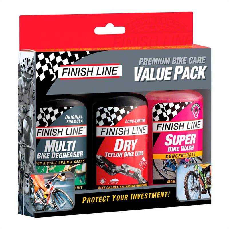 Finish Line Bike Care Value Pack DRY