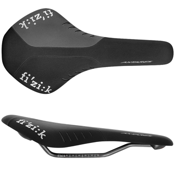 Fizik Antares R3 Kium Rail Saddle Black w/White Logo