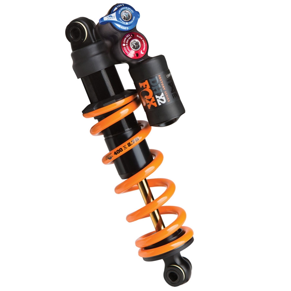 タイキック Fox DHX2 2-Pos-Adj Metric Rear Shock 2019 from BikeBling.com