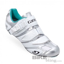 Giro Factoress Road Shoe Chrome/White/Teal