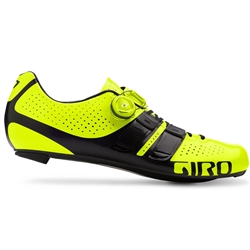 Giro Factor Techlace Road Shoe Hi Yellow/Black