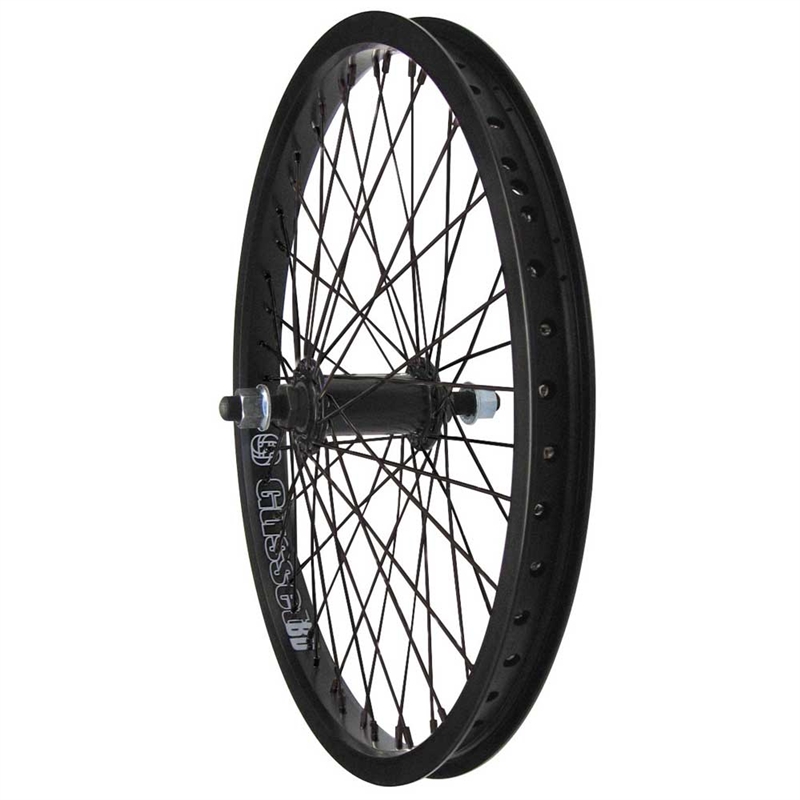 Gusset Black Dog 20" Front BMX Wheel