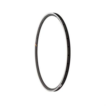 HED Belgium Plus 25mm Rim 28h with Machined Side Wall Black