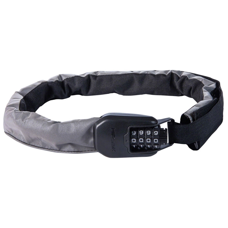 Hiplok Spin Wearable Combination Chain Lock Reflective