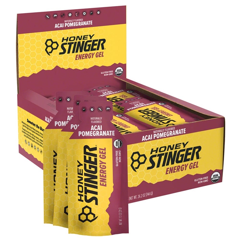 Honey Stinger Organic Energy Gel Box of 24