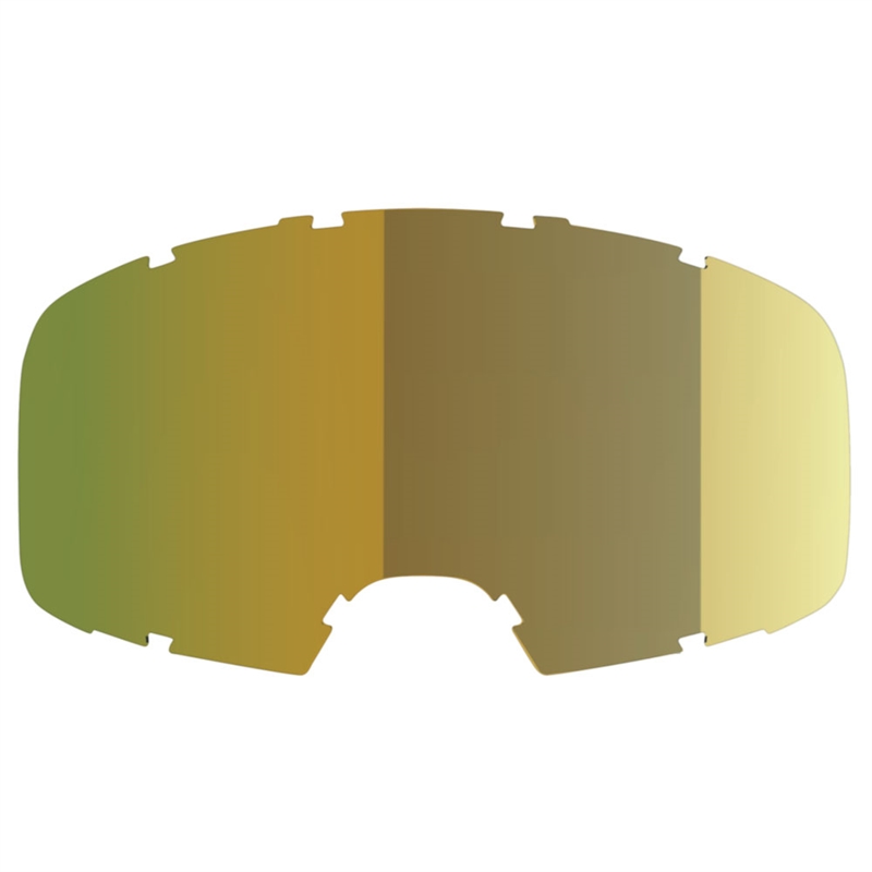 IXS Injected Single Mirror Lens Smoke Gold Low Profile