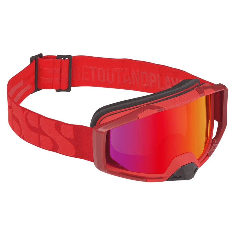 IXS Trigger Goggle Racing Red/Orange Mirror