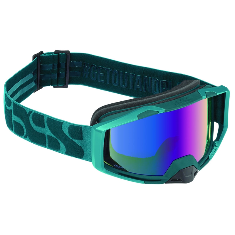 IXS Trigger Goggle Everglade/Cobalt Mirror