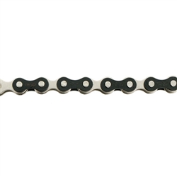 Izumi ECO 1/8" Chain Jet Black/Silver