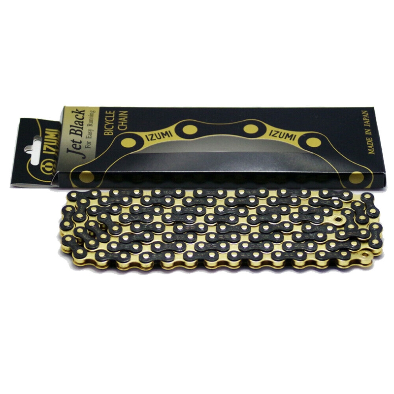 Izumi ECO 1/8" Chain Jet Black/Gold