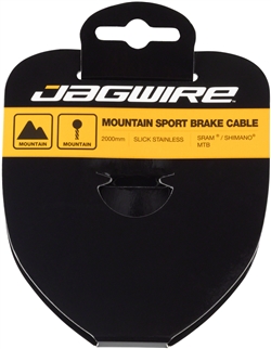 Jagwire Sport Brake Cable Slick Stainless 1.5x2000mm MTB