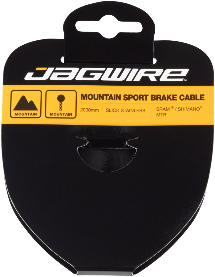 Jagwire Sport Brake Cable Slick Stainless 1.5x2000mm MTB