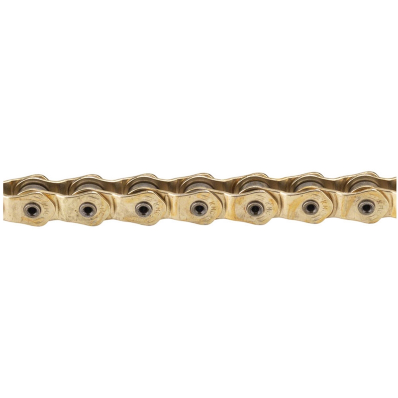 KMC HL1L Wide Single Speed 1/2" x 1/8" Chain Gold