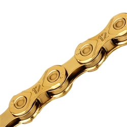 KMC X-12 Ti-Nitride Coated 12sp Chain Gold