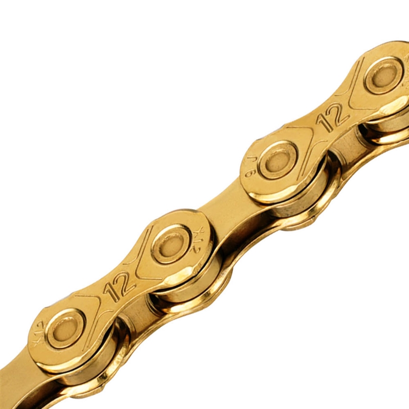 KMC X-12 Ti-Nitride Coated 12sp Chain Gold