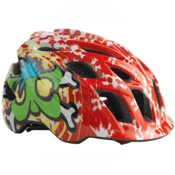 Kali Chakra Child Spiral Helmet Red/Green