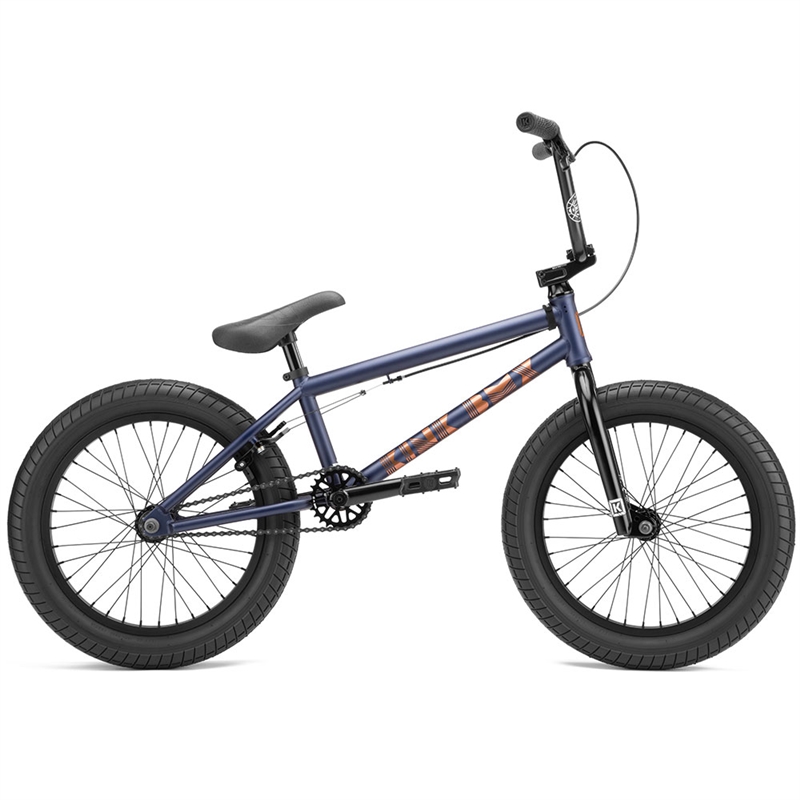 Kink Kicker 18" BMX Bike Matte Midnight Blue