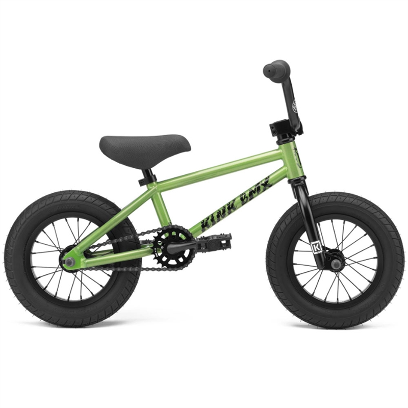 Kink Roaster 12" BMX Bike Gloss Digital Green